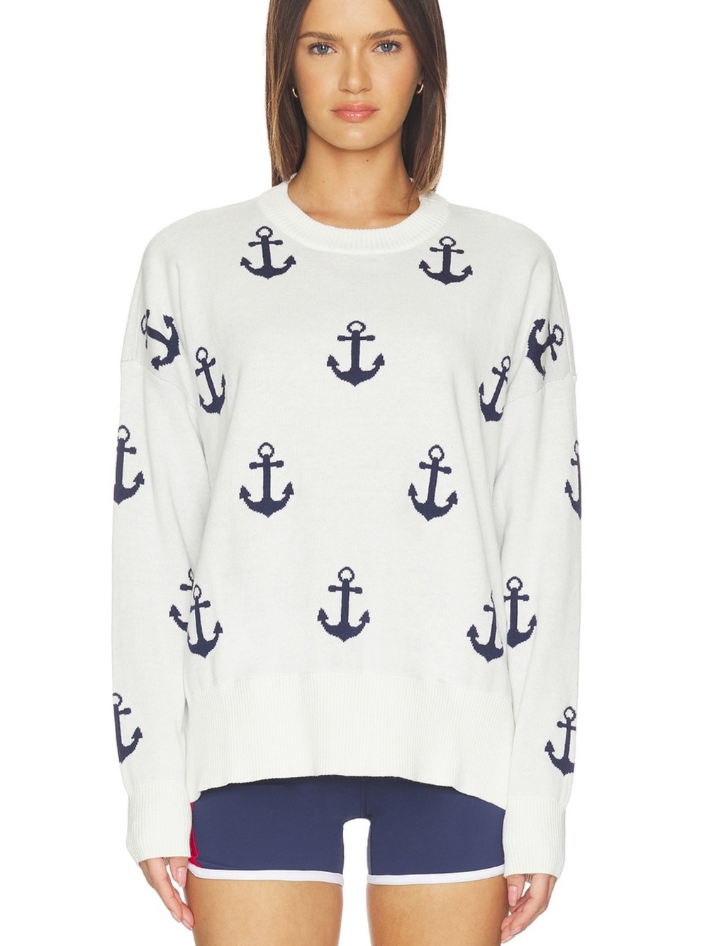Beach Riot Callie Sweater in Regatta Anchor